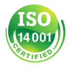 sistema de gestion ambiental iso emblema certificado estampilla internacional aprobada marca verde aislado icono vector 193271161 1