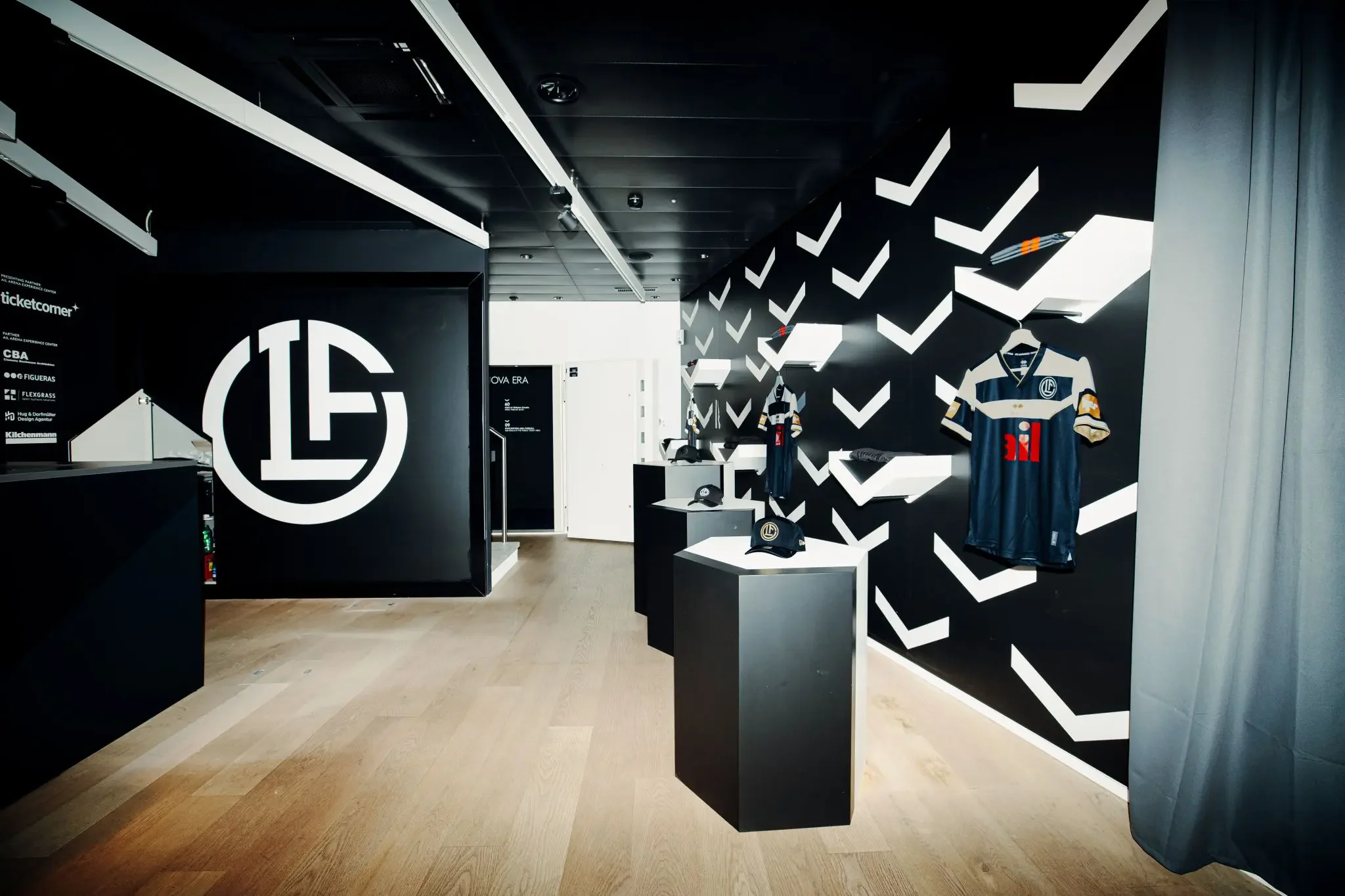 FC Lugano Stadium with Figueras Premium Seating Solutions