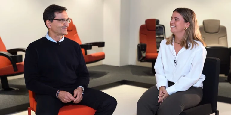 Josep Maria and carla talking about their day-to-day at Figueras