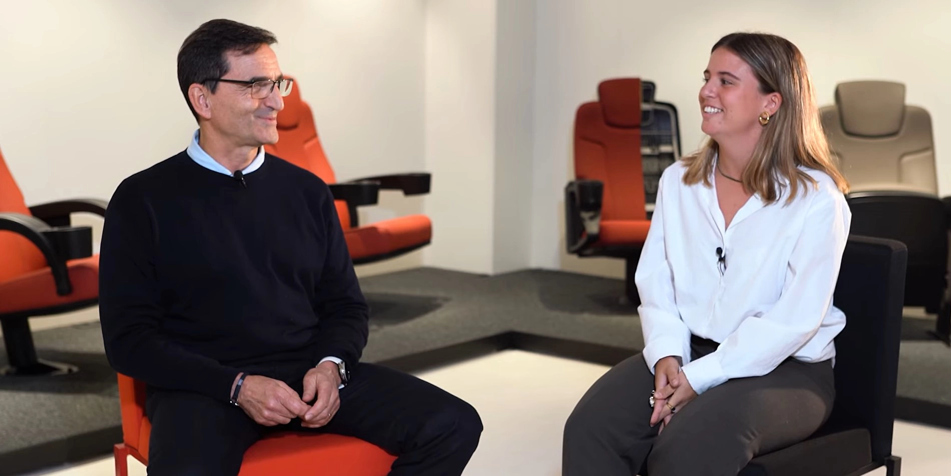 Josep Maria and carla talking about their day-to-day at Figueras