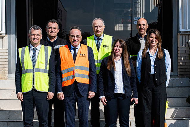 Josep Rull en las instalaciones de Figueras