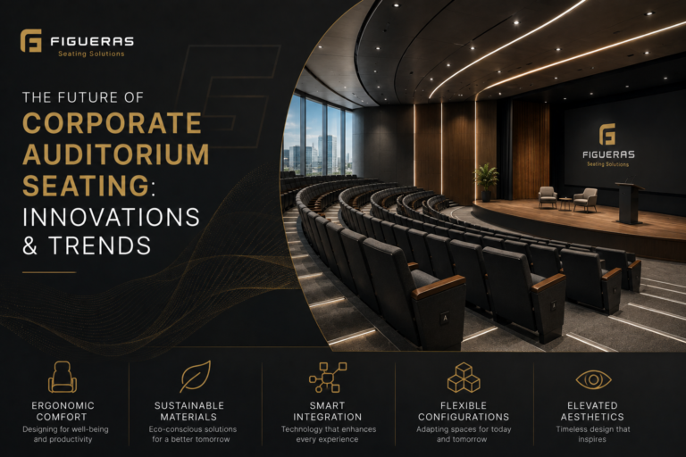 The Future of Corporate Auditorium Seating Innovations & Trends