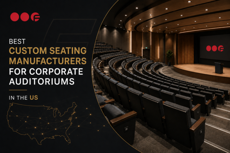 Best Custom Seating Manufacturers for Corporate Auditoriums in the US