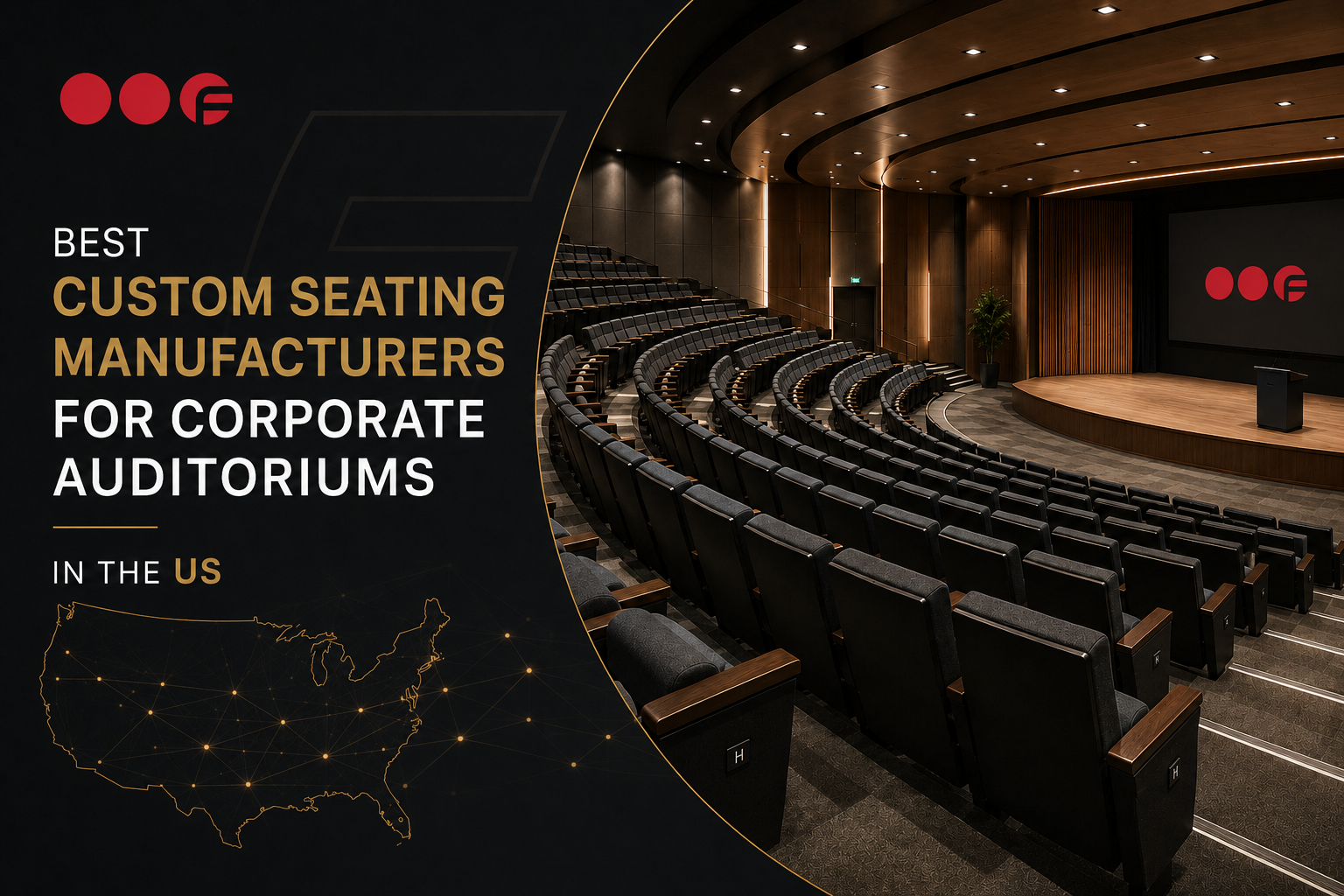 Best Custom Seating Manufacturers for Corporate Auditoriums in the US