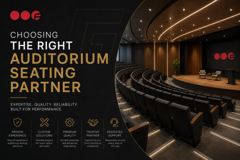 Choosing the Right Auditorium Seating Partner
